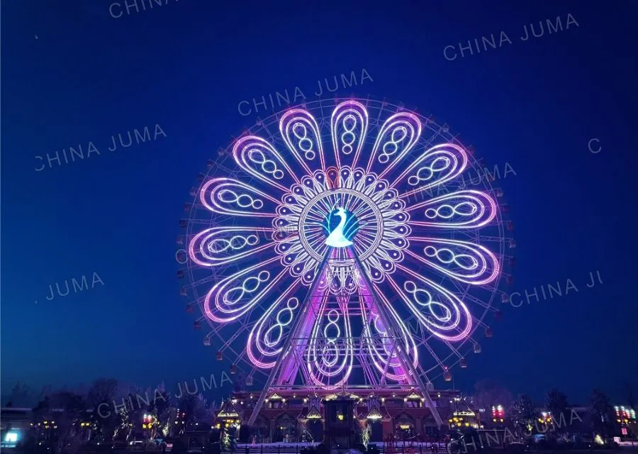 Kunming 108m Giant Ferris Wheel 56 Gondolas - Eye of Dianchi Lake