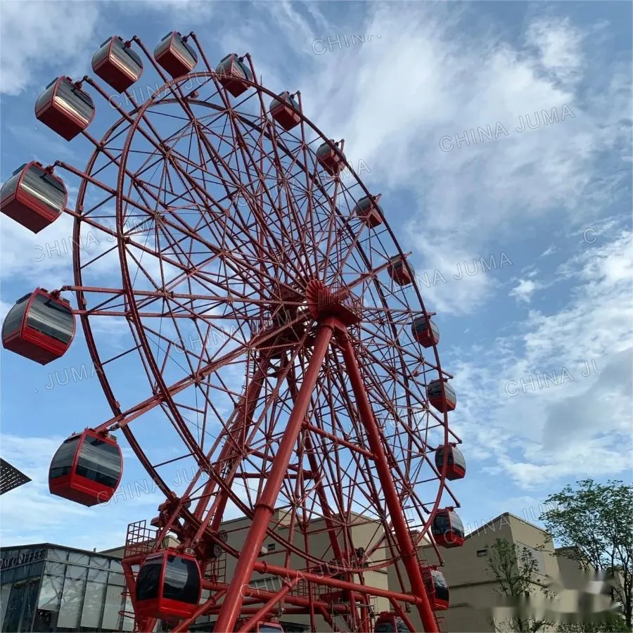 Keqiao 32m Ferris Wheel 20 Gondolas