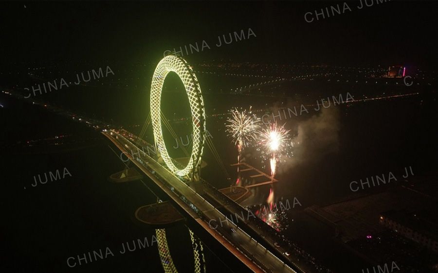 Spokeless Ferris Wheel, Weifang 145m Spokeless/Shaftless Giant Ferris ...