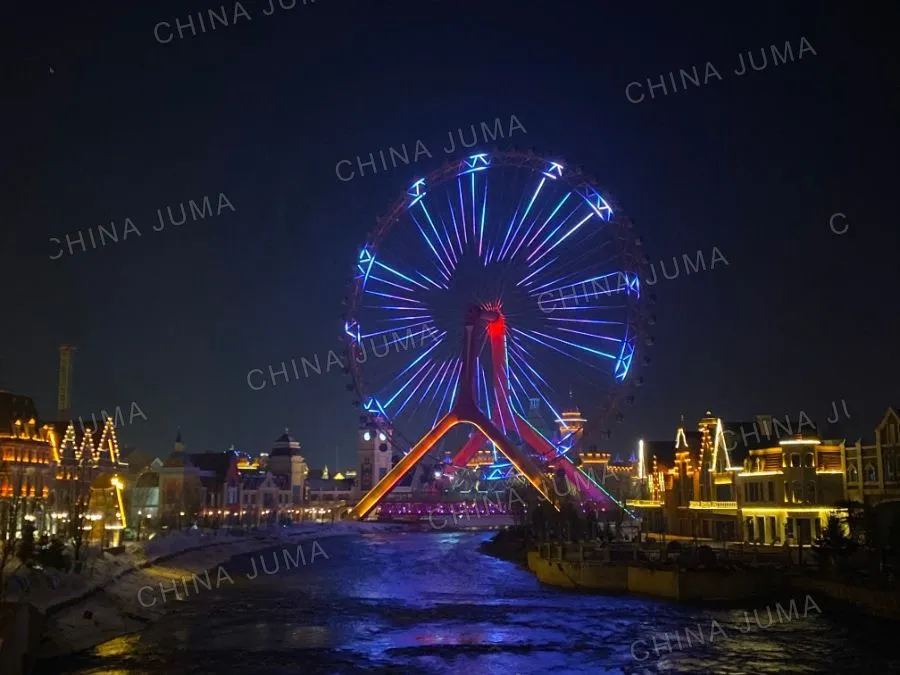 Xining 108m Giant Ferris Wheel 56 Gondolas - Eye of Qinghai