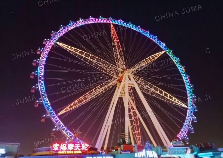 Nantong 102m Giant Ferris Wheel 40 Gondolas