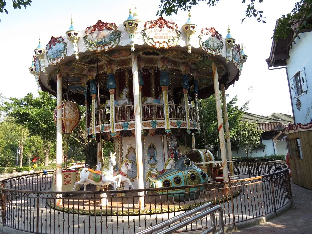 24P Small Double-deck French Carousel