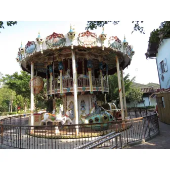 24P Small Double-deck French Carousel