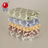 Toalha de lã coral impressa de peso pesado