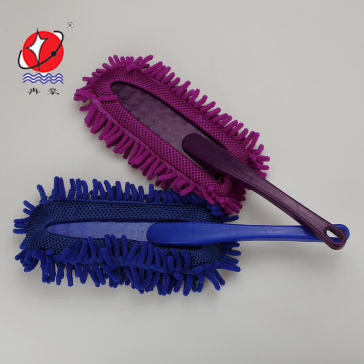 Microfiber chenille cleaning brush
