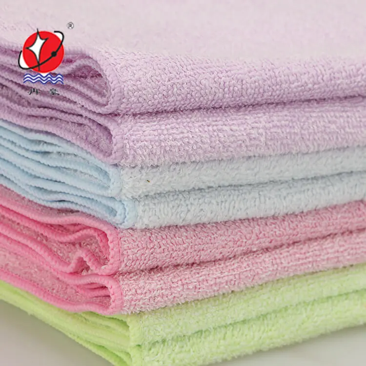 Cotton Microfiber White Mist Towel