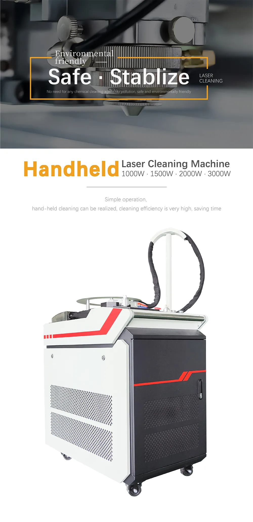 Handheld laser cleaning machine price,portable laser rust removal ...