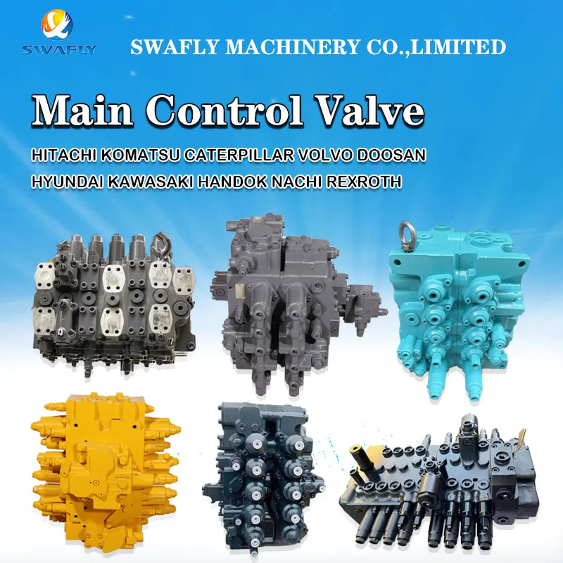 Excavator Main Control Valve KMX15RB