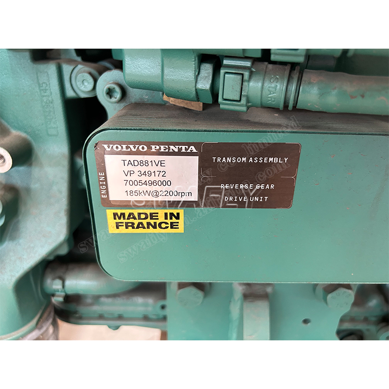 Volvo Penta TAD881VE Engine Machinery Diesel Motor