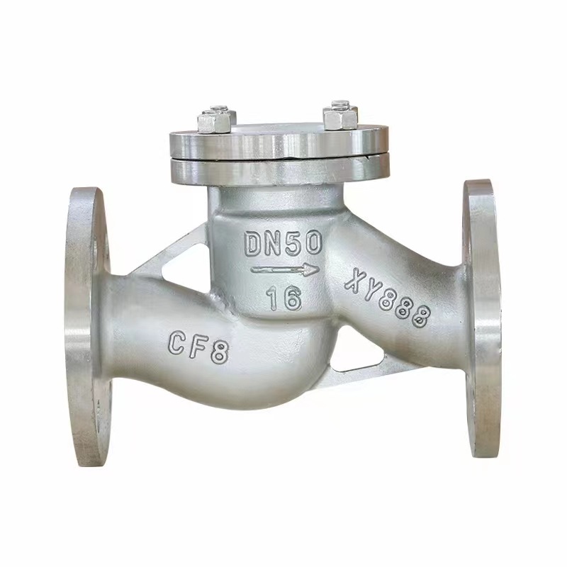 Swing check valve and lift check valve