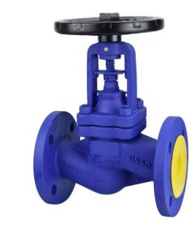 Bellows seal flanged globe valves