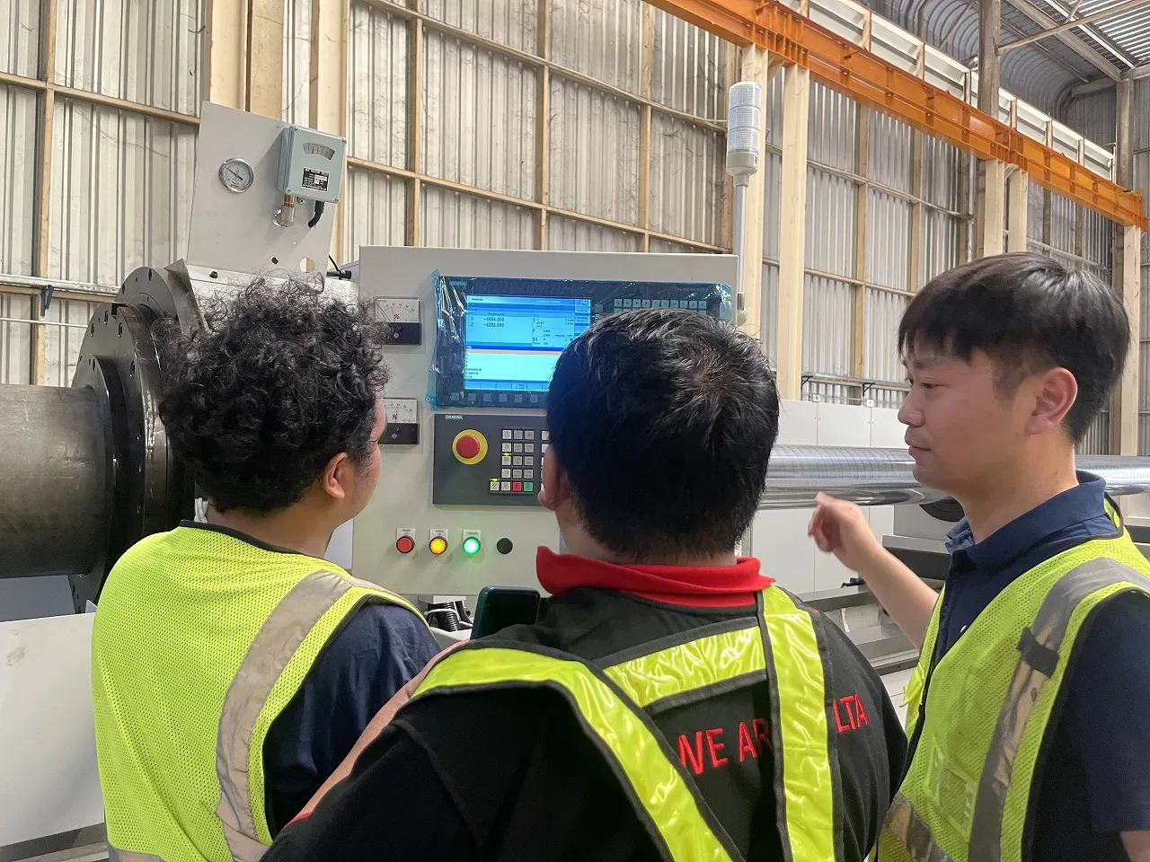 Trial Processing and Training for 30M SRB Machine