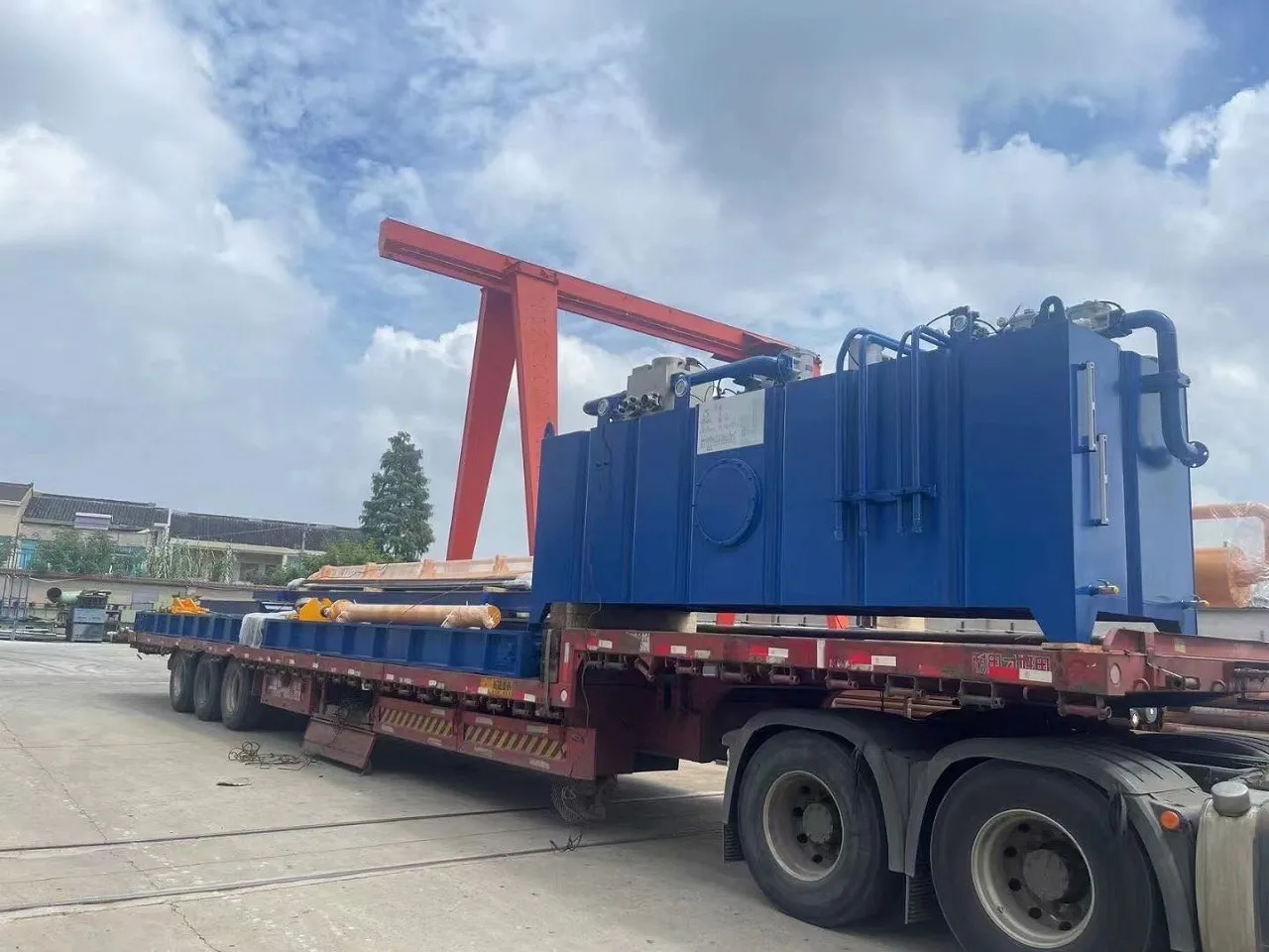 EOOE 250T Cold Drawing Machine Exported to Belarus