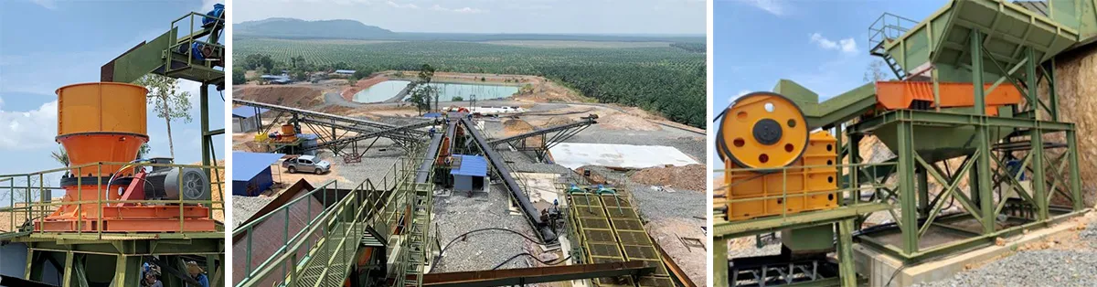 Malaysia 250t/h iron ore production line
