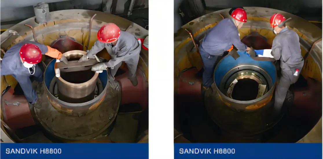 Installing Bushing for SANDVIK H8800