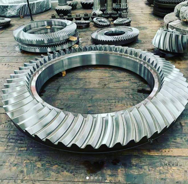 OEM Cone Crusher Parts Spiral Bevel Gearset