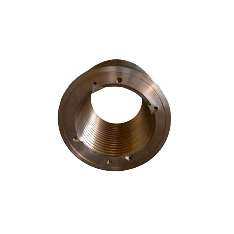 Bronze parts in metal rolling mills