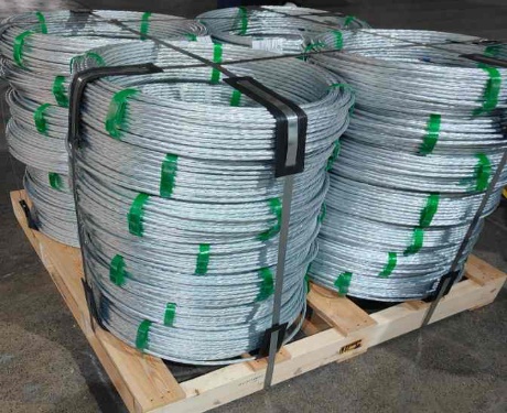GUY WIRE PACK IN COIL AND ON REEL