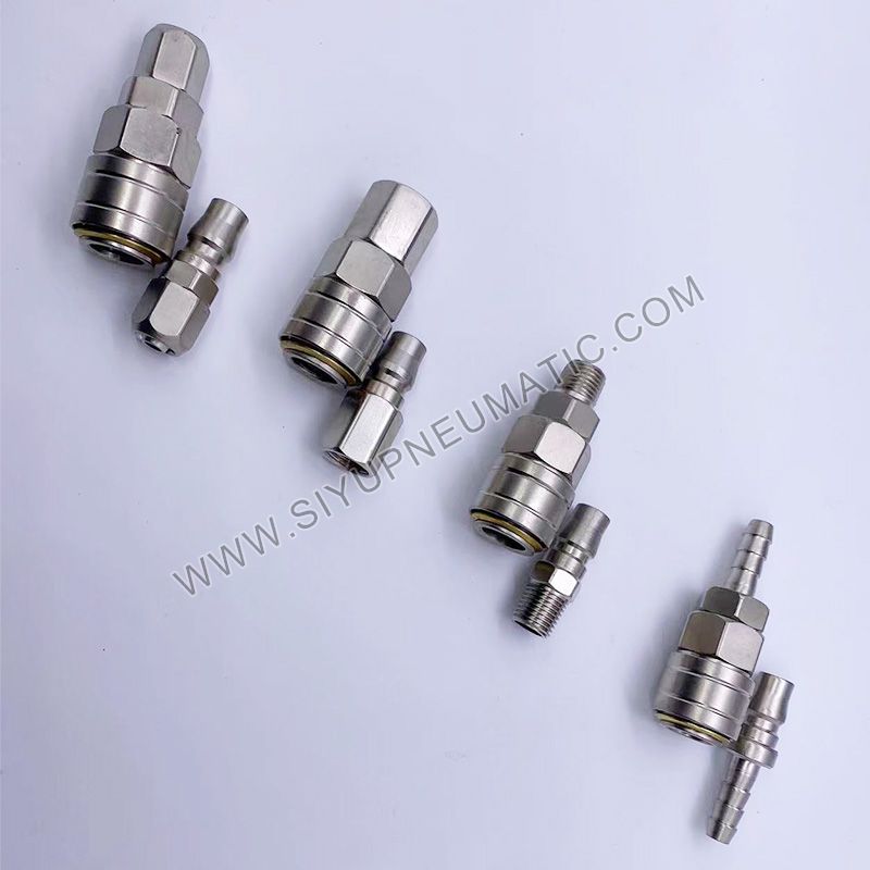 SRRGM64 Air Tool Fittings - Hand-Installed Clamp System For A/C Hose Connections