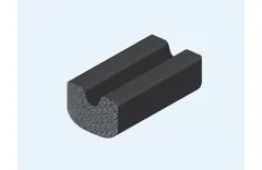 High temperature and weather resistance of foam sealing strip