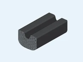 High temperature and weather resistance of foam sealing strip