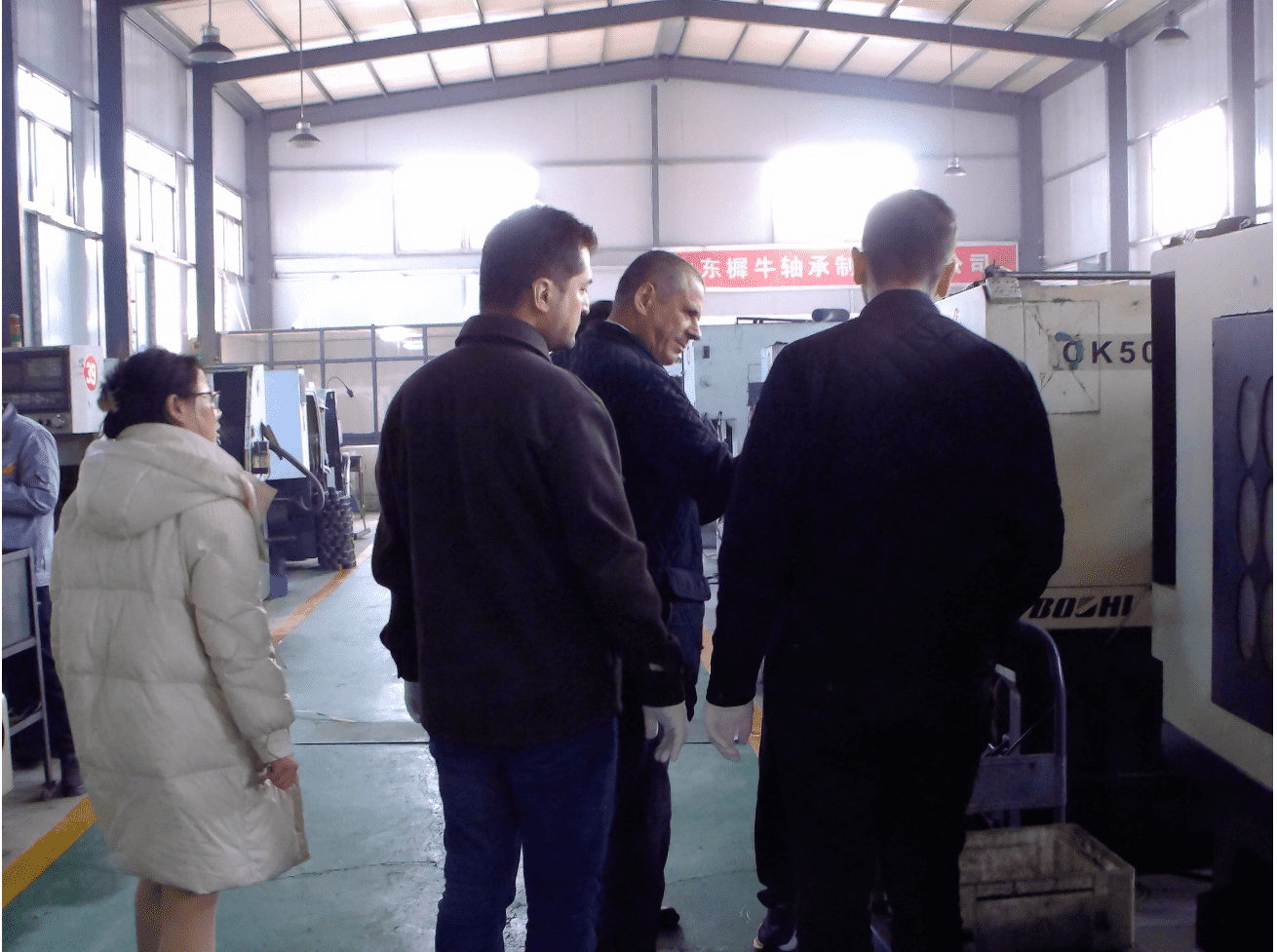 Witness The Brand Strength From The Source--European Customer Visit Shandong Xi Niu Bearing Co.,Ltd