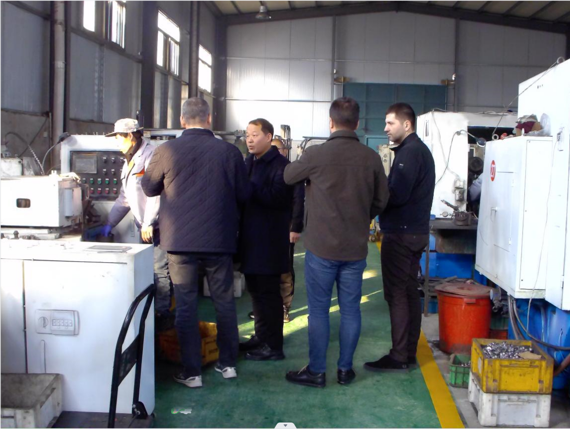 Witness The Brand Strength From The Source--European Customer Visit Shandong Xi Niu Bearing Co.,Ltd