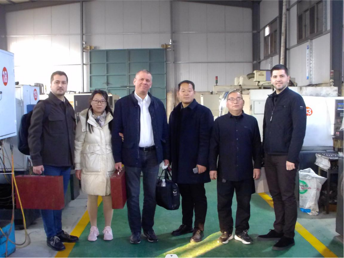 Witness The Brand Strength From The Source--European Customer Visit Shandong Xi Niu Bearing Co.,Ltd