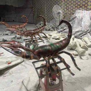 Animatronic pavilion scorpion with hot selling