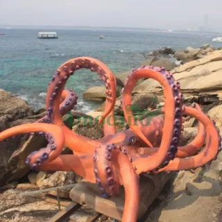 animatronic octopus model for theme park