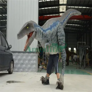 Realistic Dinosaur Costume Velociraptor