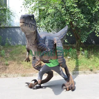 Costume de dinosaure réaliste Costume Velociraptor