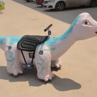 dinosaur ride cute coin-operated dinosaur ride