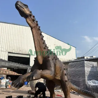Animatronic Customized Magyarosaurus for Exhibition