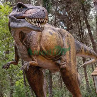 Animatronic Giganosaurus for Jurassic Park
