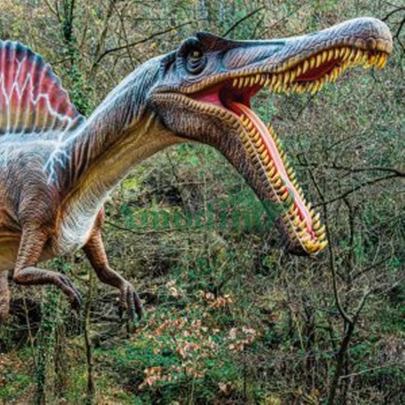 High Quality Simulation Spinosaurus for Dinosaur land