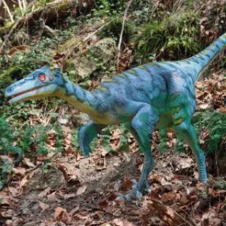 Lifesize Simulation Troodon for Jurassic Park