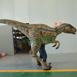 Костюм безногого велоцираптора Реалистичный костюм динозавра