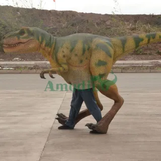 Realistyczne kostiumy dinozaurów T Rex