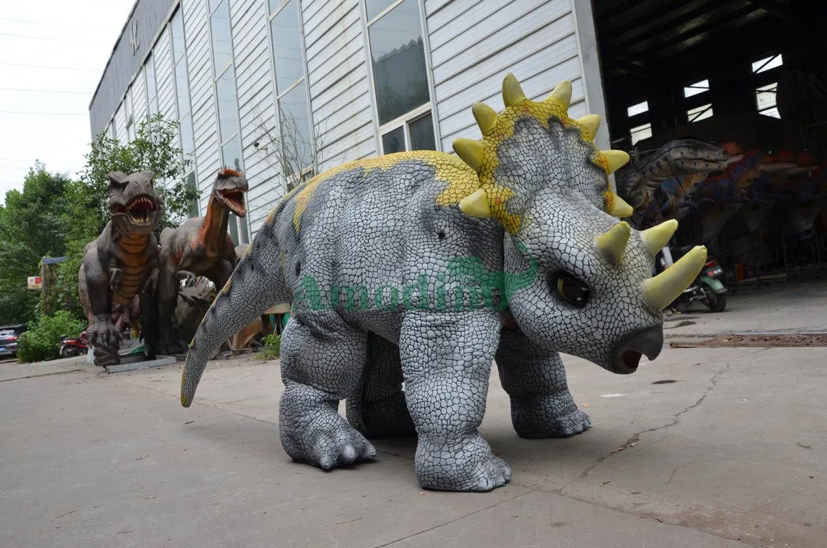 Triceratops Dinosaur Costume for Dinopark