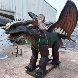 Animatronic Dragons Toothless for Exhibition Show