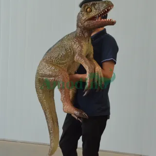 Animatronic Velociraptor Puppet for Dinosaur Show