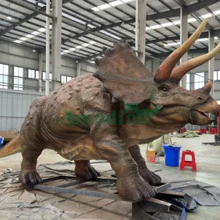 Simulation Triceratops Models for Dino Park