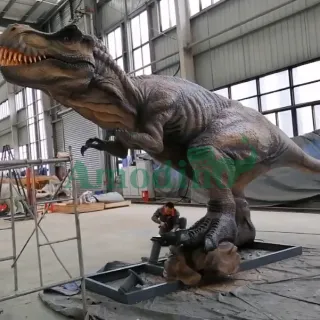 Realistic Simulation T-Rex Models for Dinosaur World