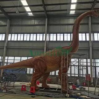 Simulation Brachiosaurus Models for Dino Park