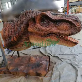 Realistic Simulation T-rex Head for Exhibition