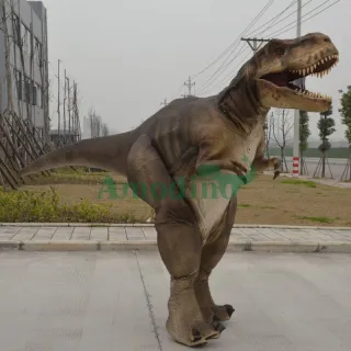 Fantasia personalizada de Tiranossauro Rex para Dino Show