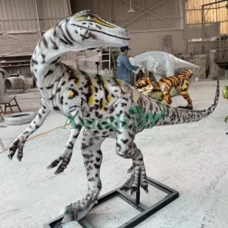 Fiberglass Herrerasaurus for Dino Park