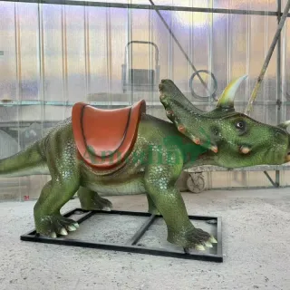 High Quality FRP Triceratops Rides for Park