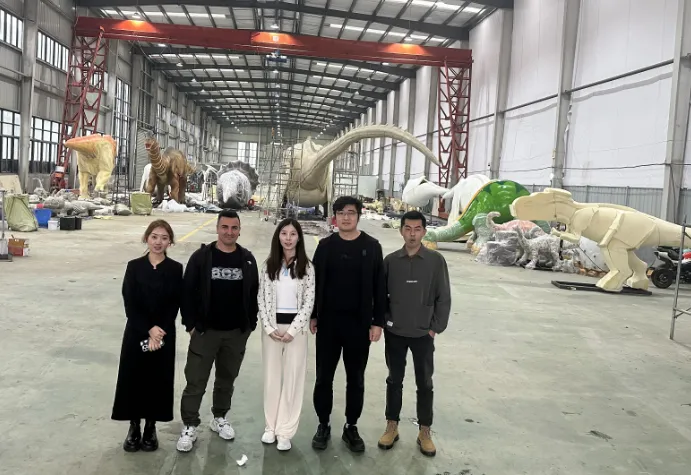 Busy Two Months for Our Dinosaur Simulation Manufacturing Plant